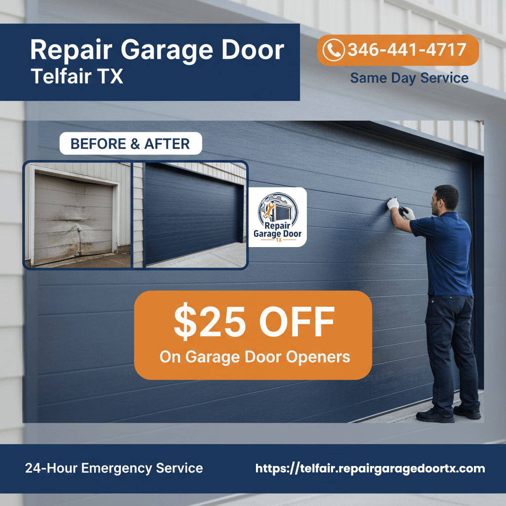 Repair Garage Door Telfair TX